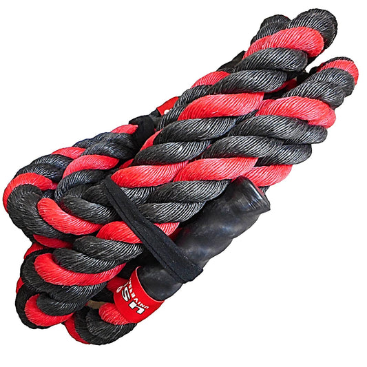 Efit Battle Rope 50 feet 15 Mtr | Home Exercise PVC Battle Rope | Unisex Adults Gym Battle Rope | Professional Gym Battle Rope (BR15)